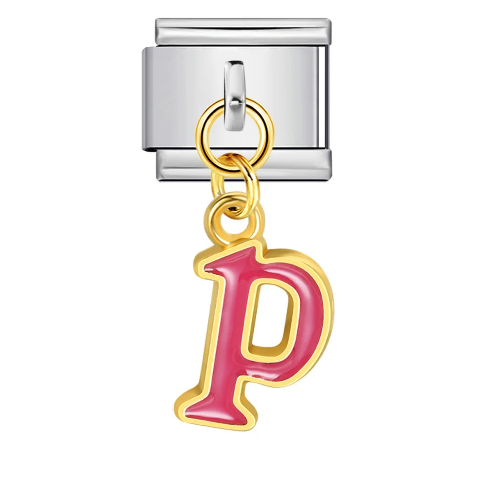 Silver Color 26 English Letter 462