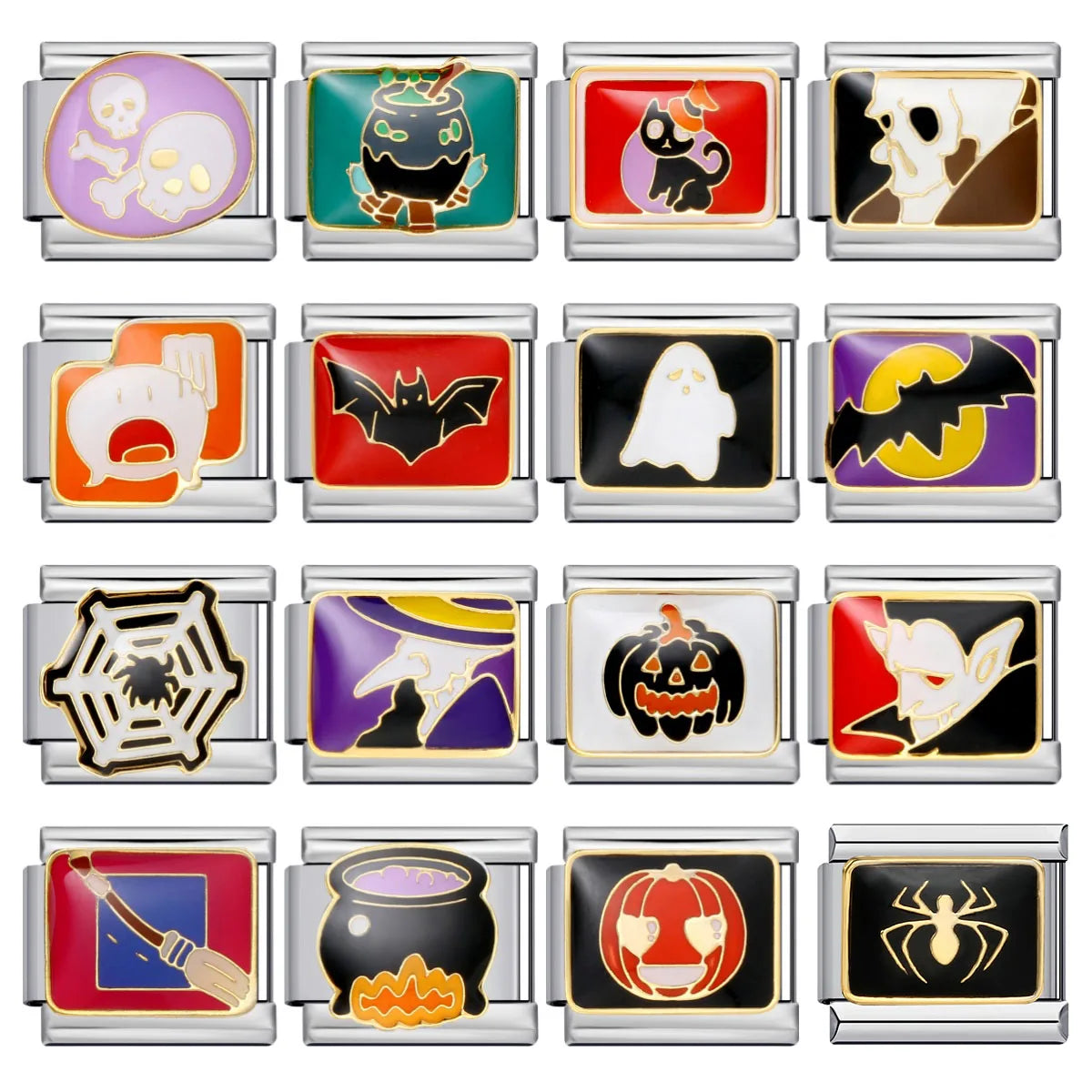 Halloween Italian Charm Links 161