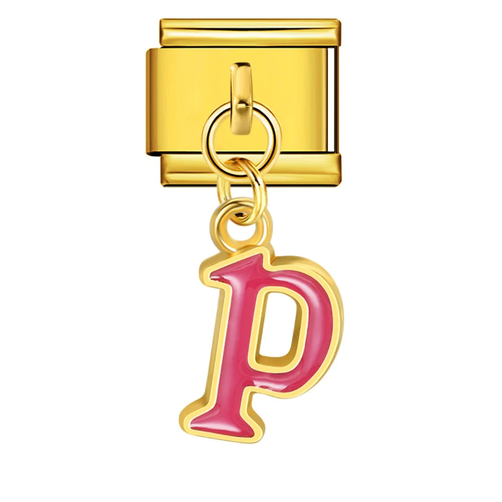 Gold Color 26 English Letter 461