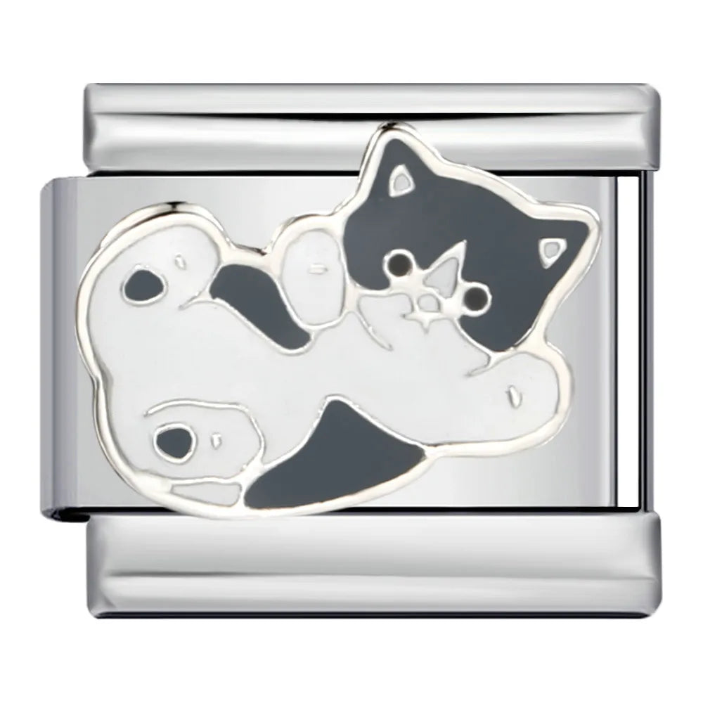 Cats Italian Charm Link 193