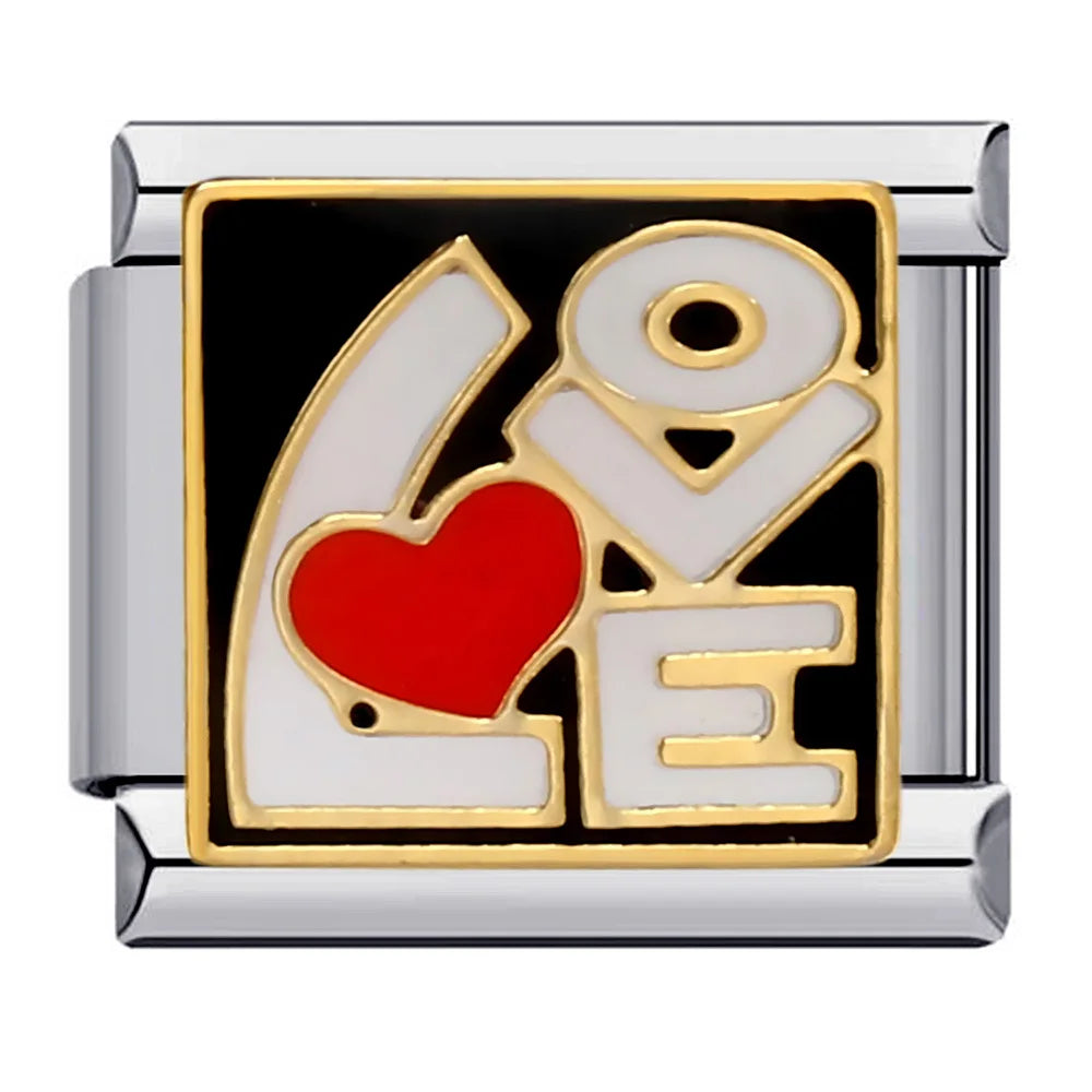 Italian Charm Links 019