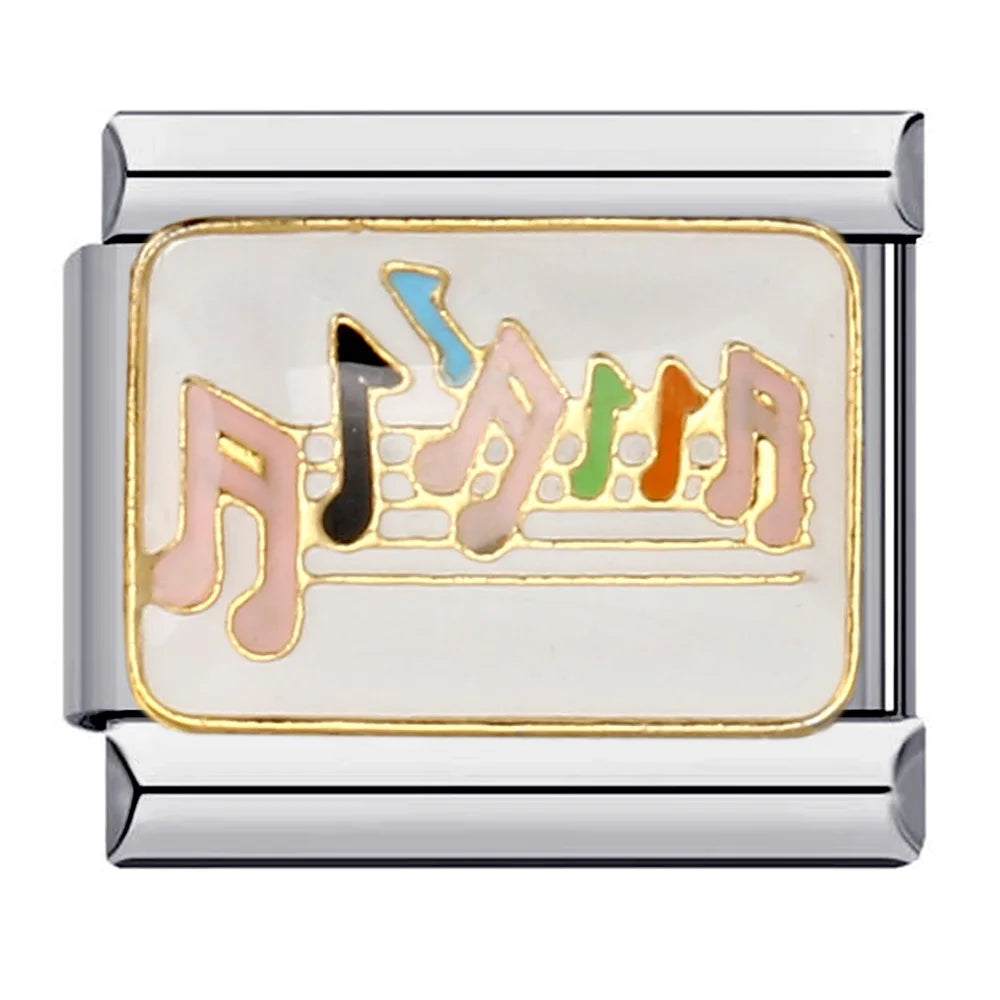 Coffee Italian Charm Links 122