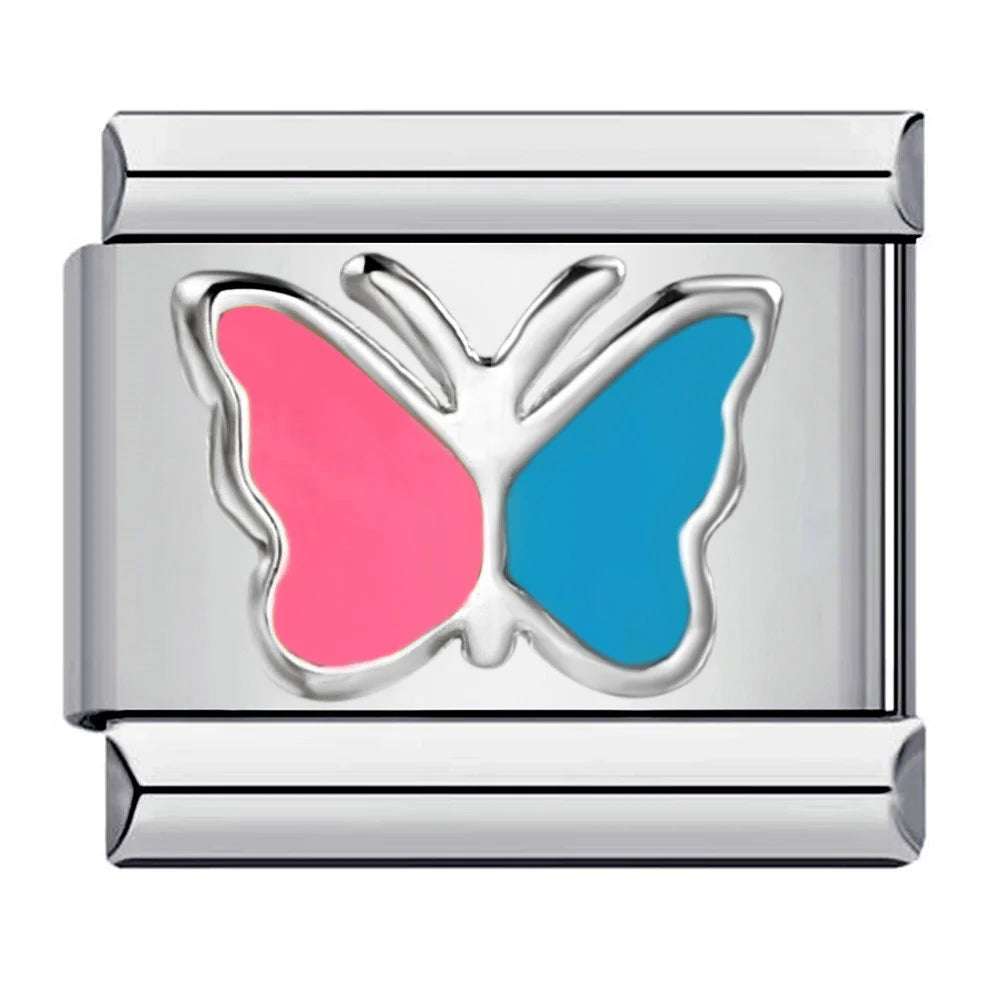 Butterfly Italian Charm Link 479