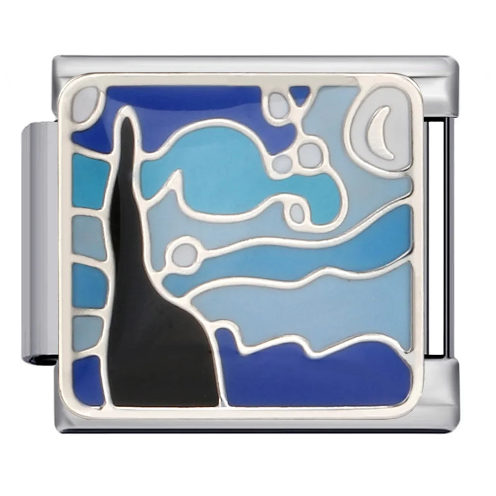 Butterfly Italian Charm Links 099
