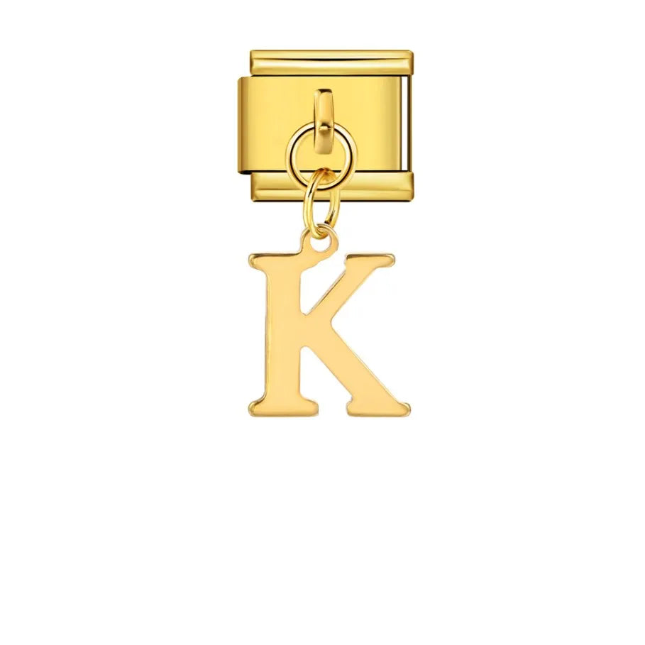 Gold Color Pendant 26 English Letter 520