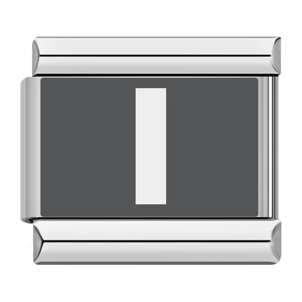 Laser 26 English Letters Charm 028