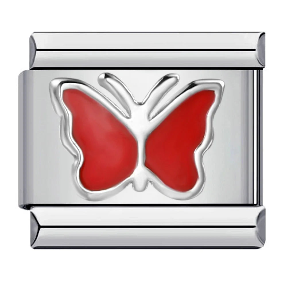 Butterfly Italian Charm Link 479