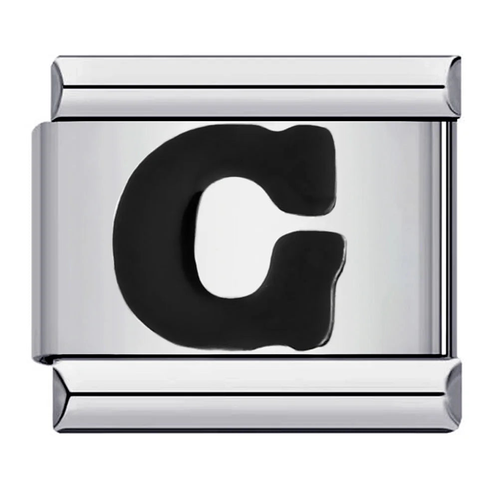 Black Color 26 English Letter 001