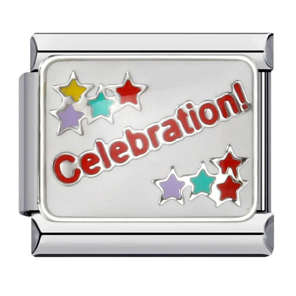 Birthday Italian Charm Links 153