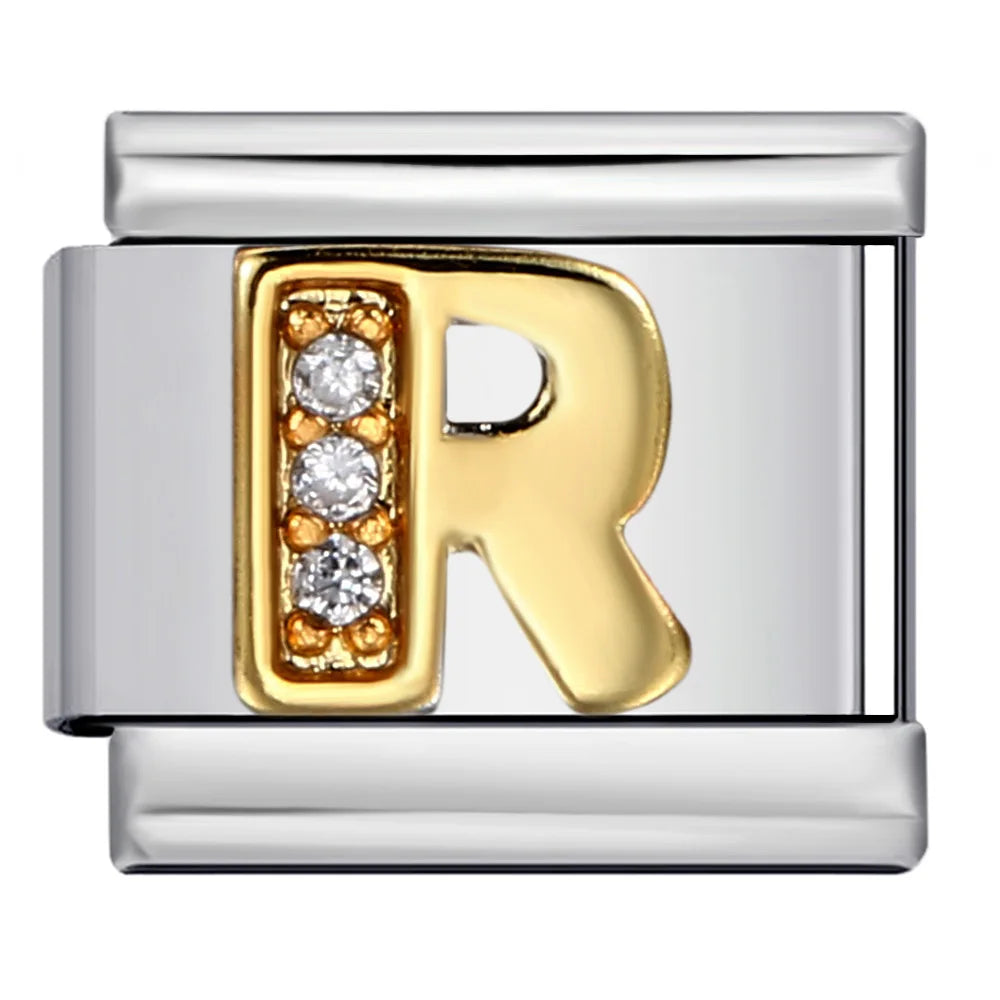 Gold Color 26 English Letter 207