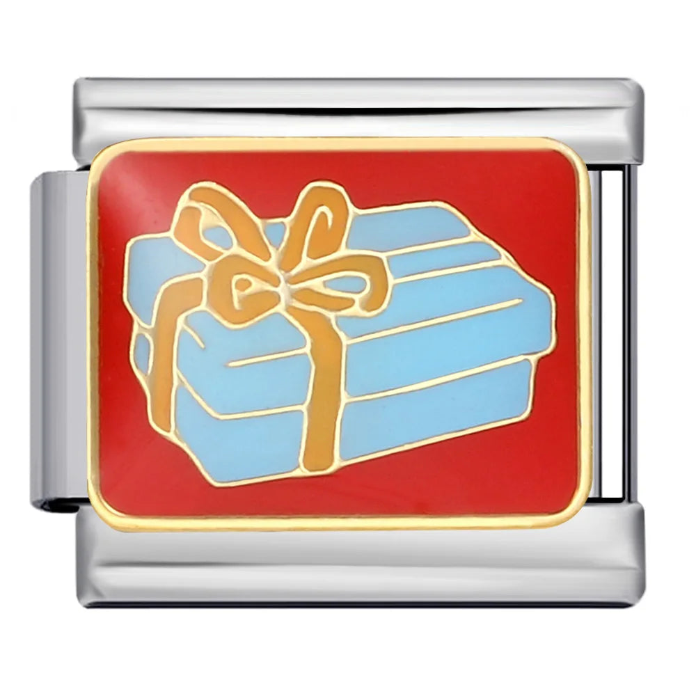 Christmas Italian Charm Link 187