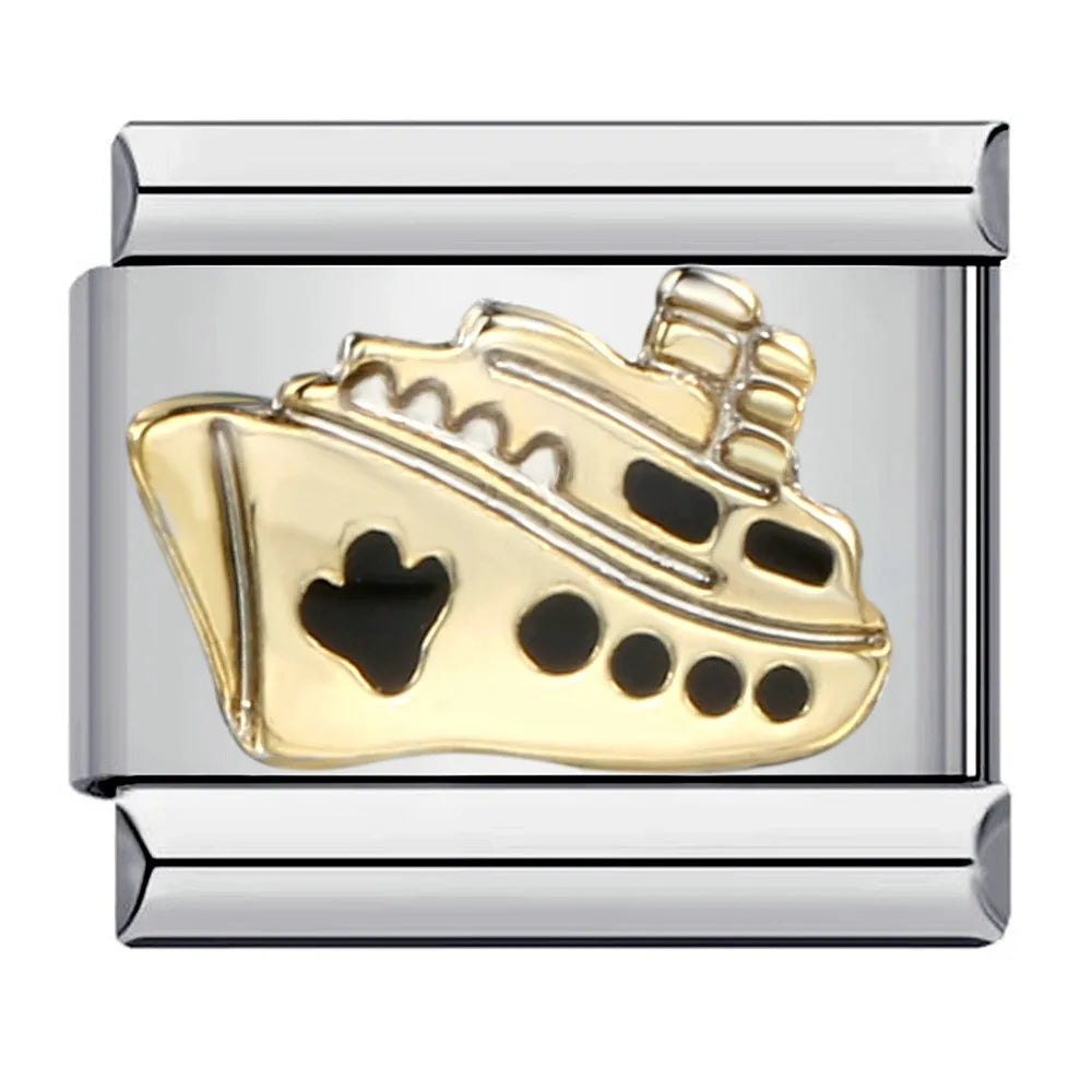 Car Italian Charms Links 089