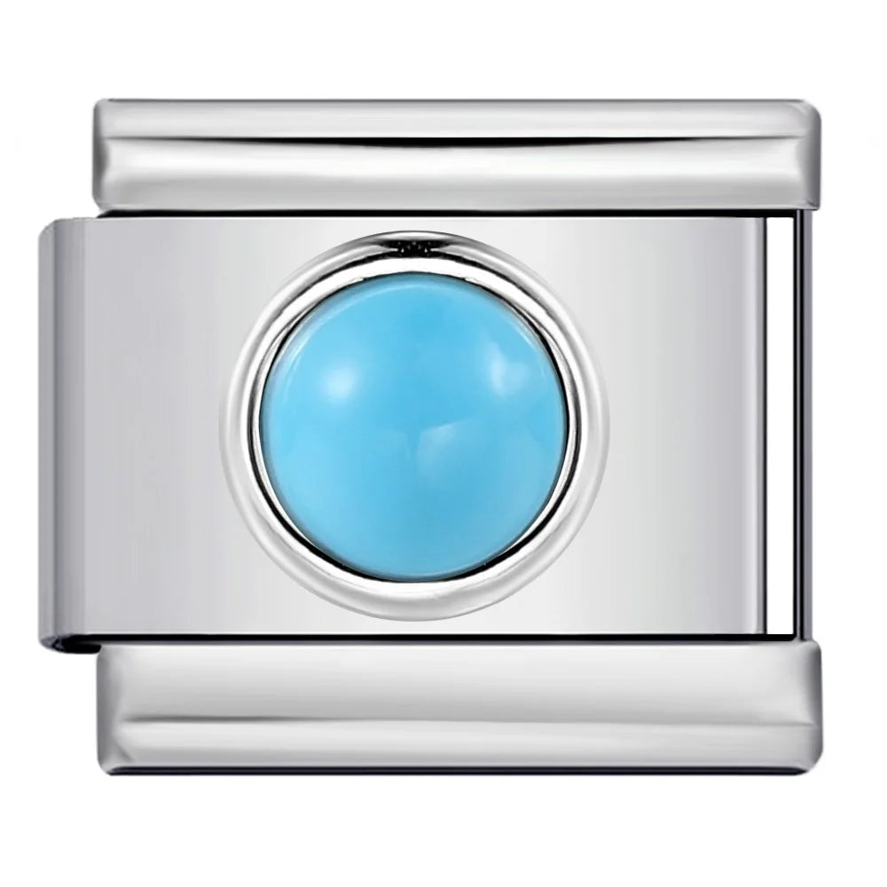Colorful Zirconia Italian Charm 506