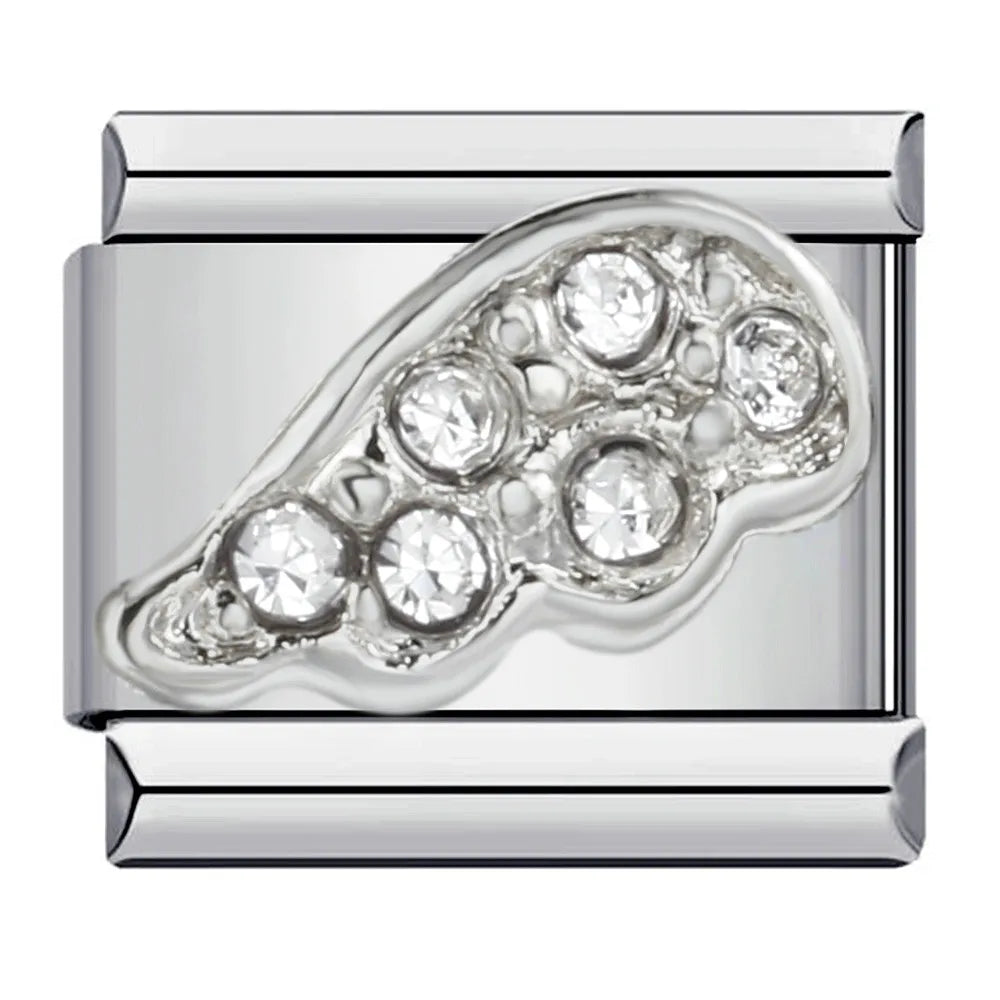 Zirconia Italian Charm Links 103