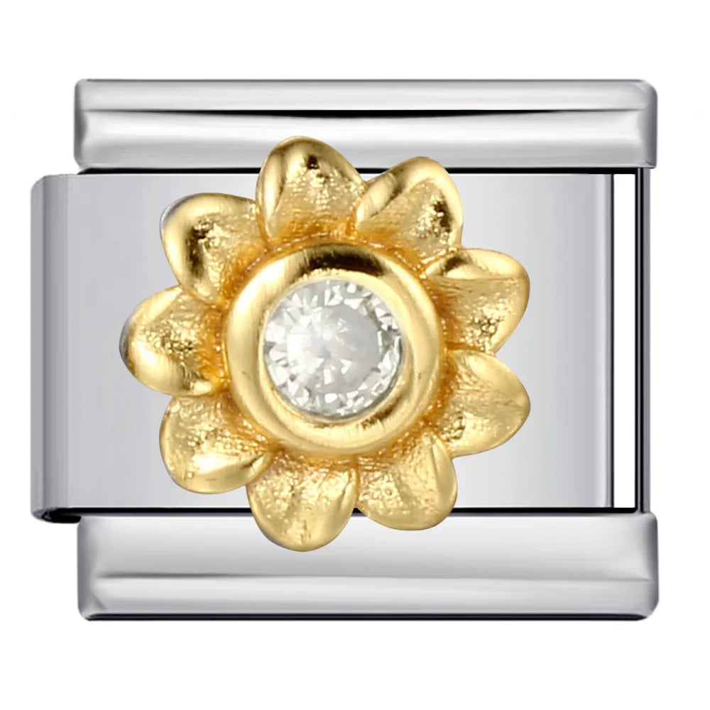 Green Italian Charm Links 400