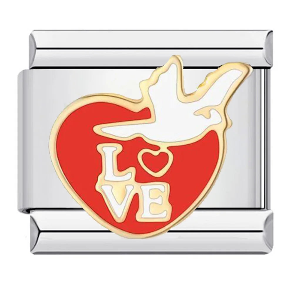 Bird Italian Charm Link 307