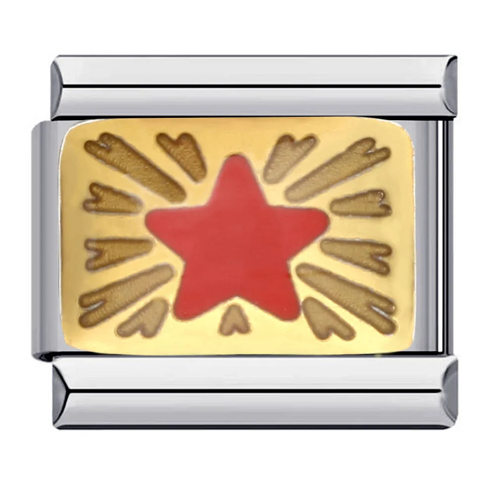 Star Moon Sun Italian Charm 172
