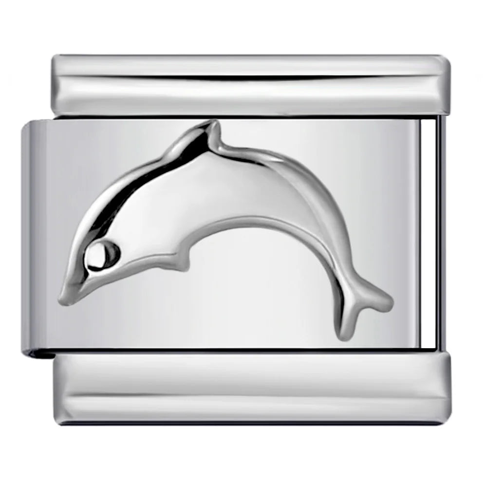 Dolphin Italian Charm Links 452