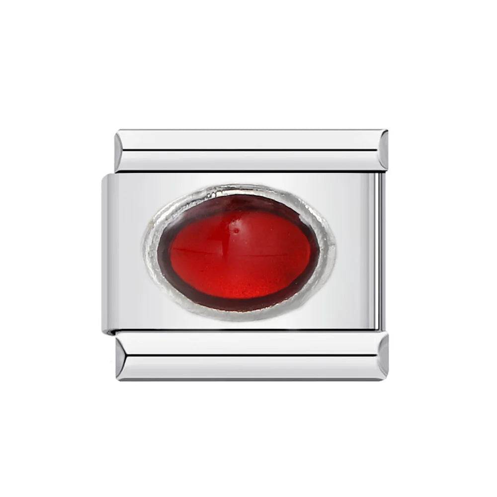 Zirconia Italian Charms Links 091