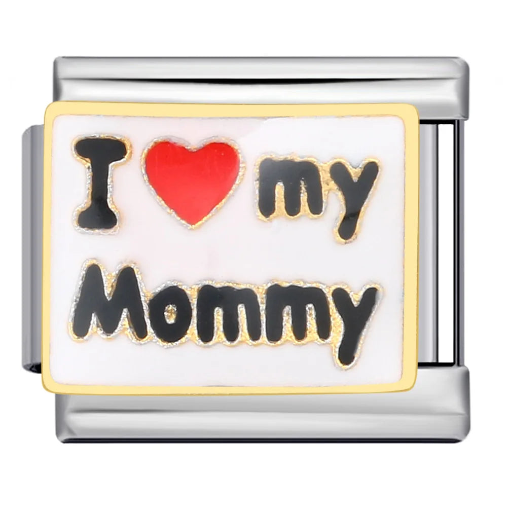 Family Italian Charm Link 470