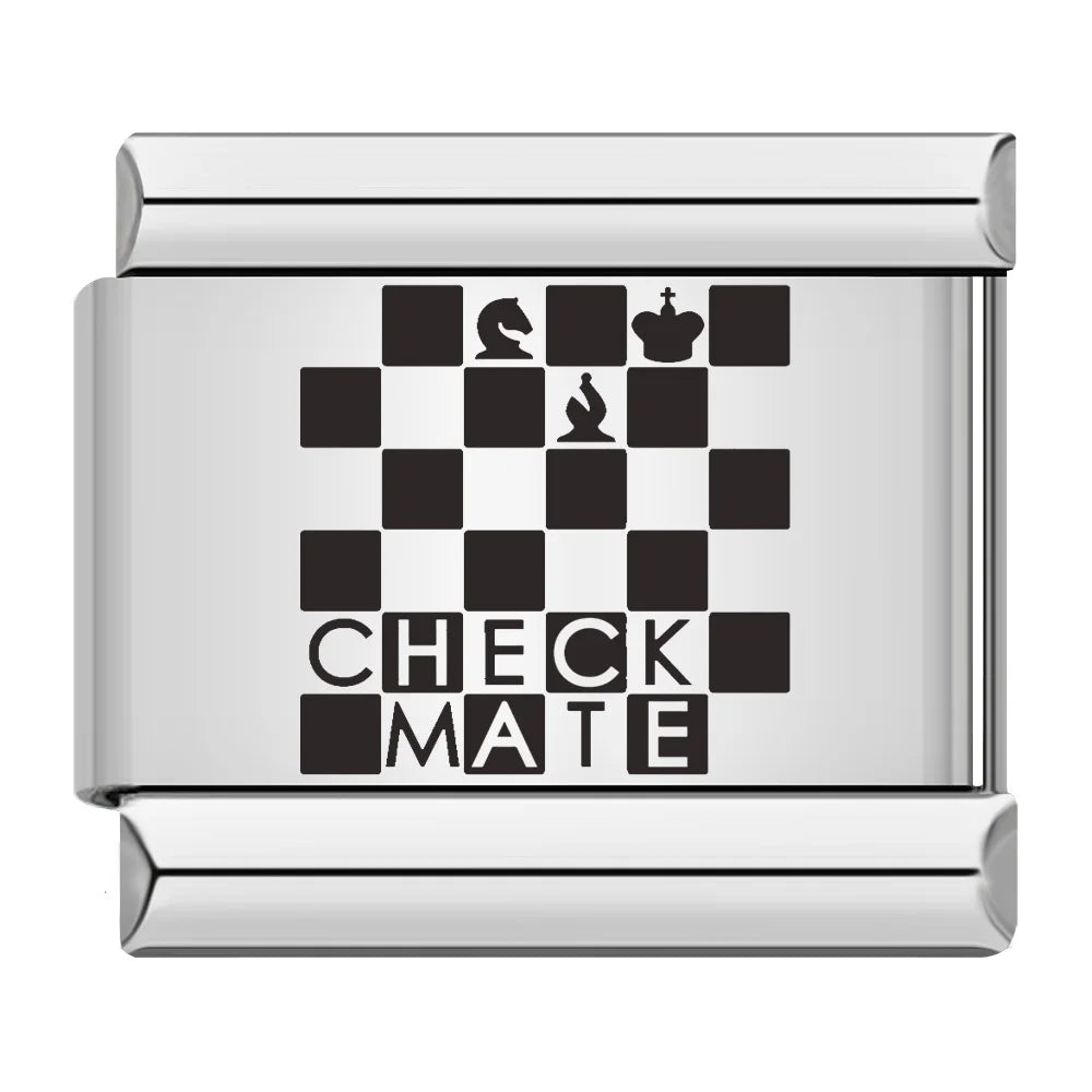 Laser Italian Charm Links 116