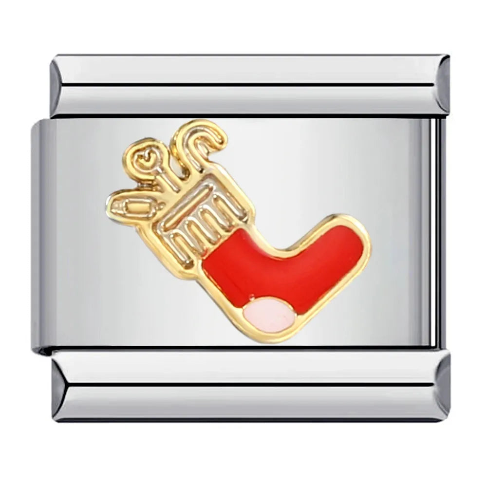 Christmas Italian Charm Links 140