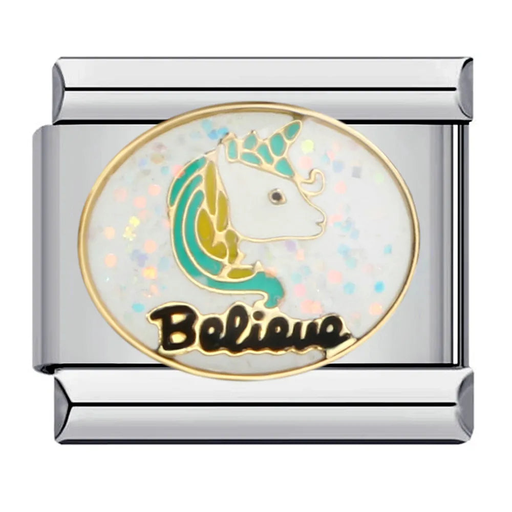 Birthday Italian Charm Links 153
