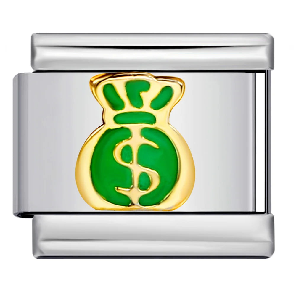 Poker Italian Charm Links 270