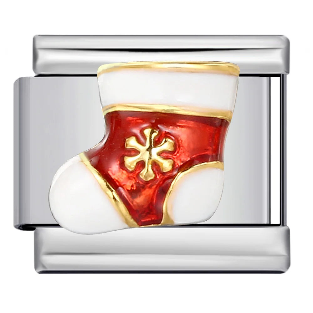 Christmas Italian Charm Link 187