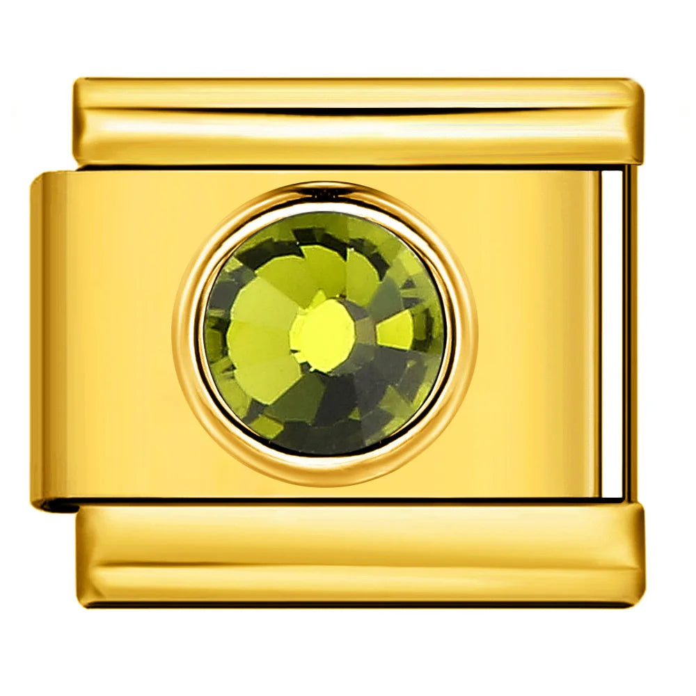 Birthday Stone Italian Charm 471