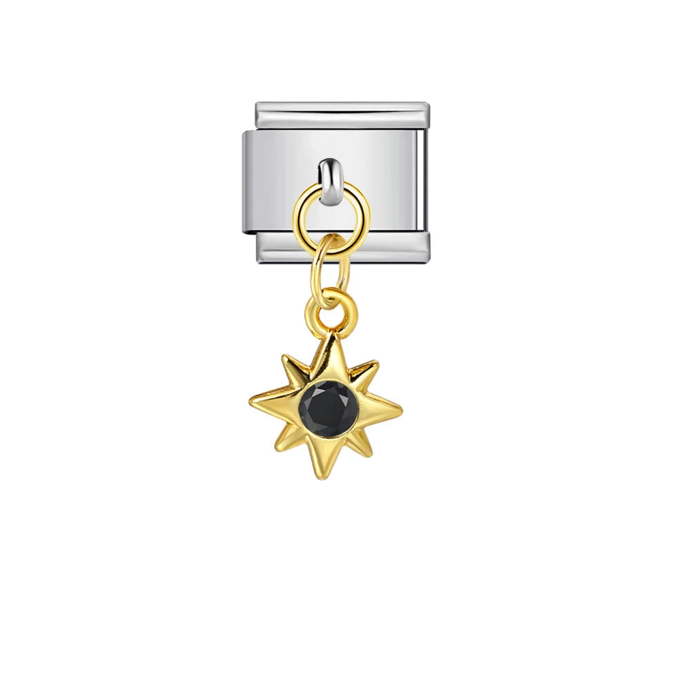 Star Pendant Italian Charm 242