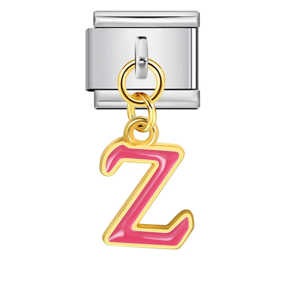 Silver Color 26 English Letter 462