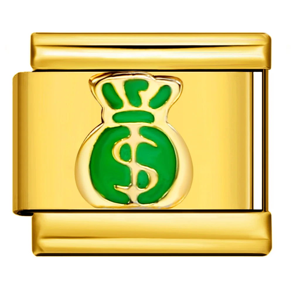 Poker Italian Charm Links 270