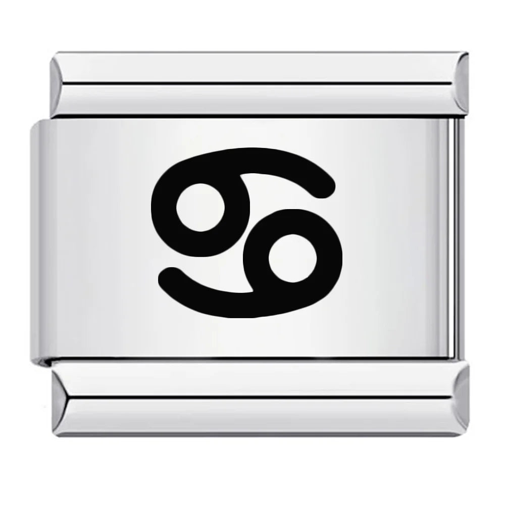 Laser Italian Charms Links 369