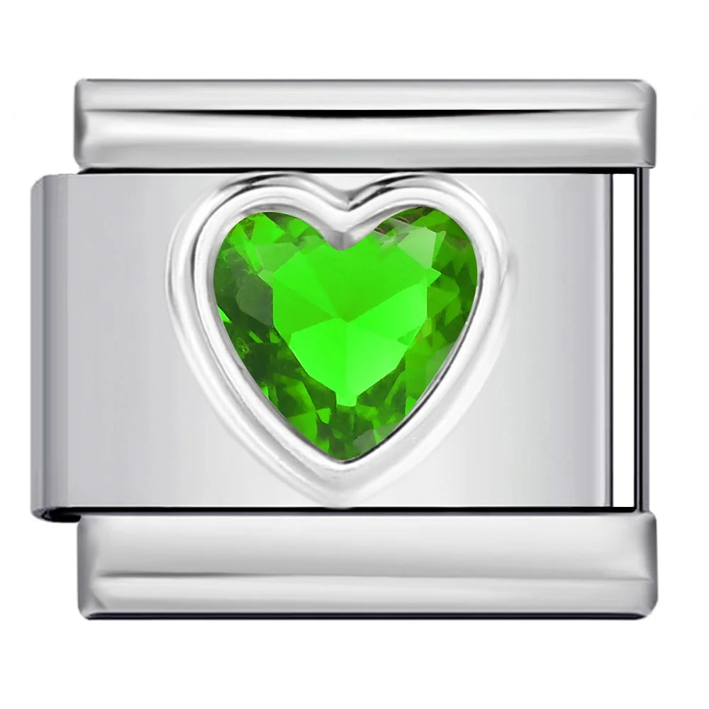 Heart Italian Charm Link 269