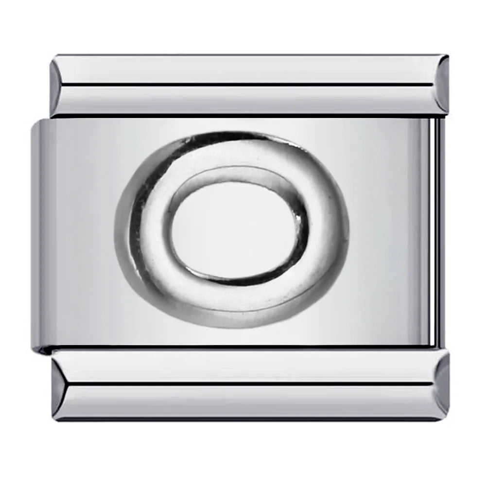 Silver Color 26 English Letters 174