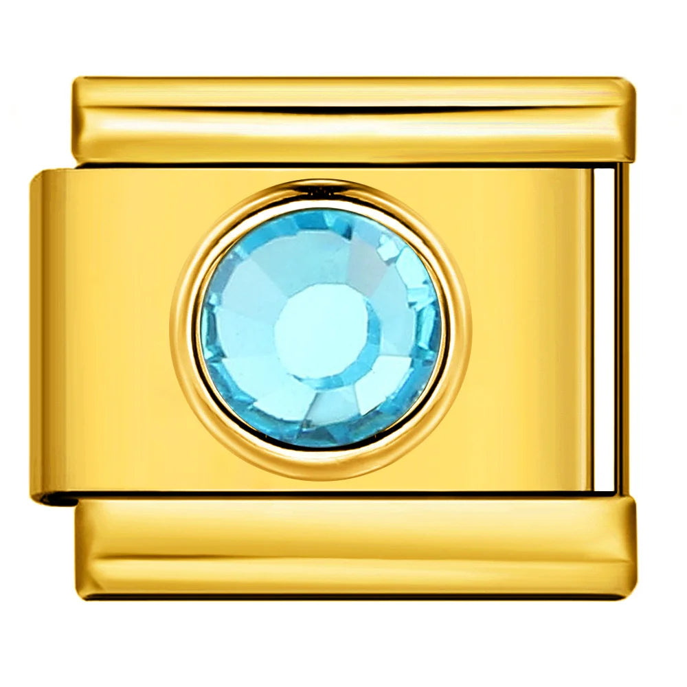 Birthday Stone Italian Charm 471