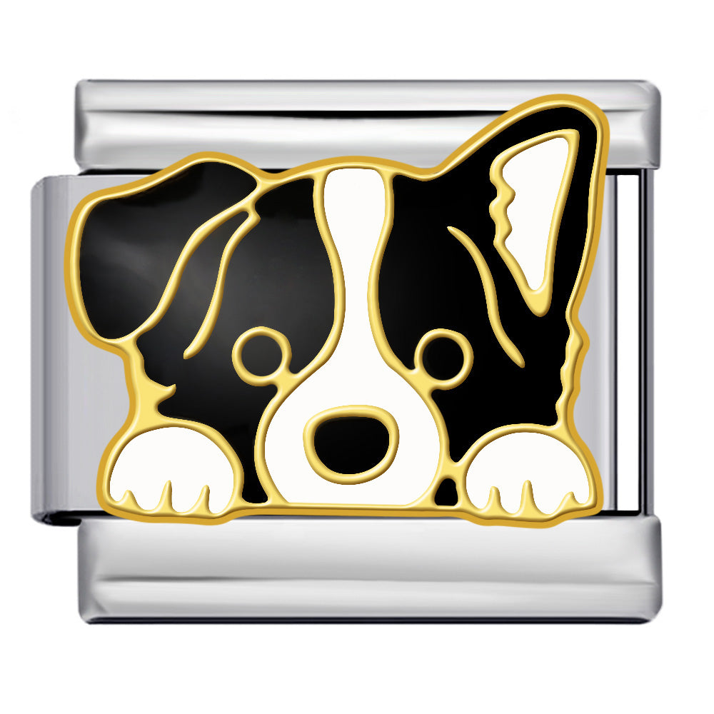 Dogs Italian Charm Links