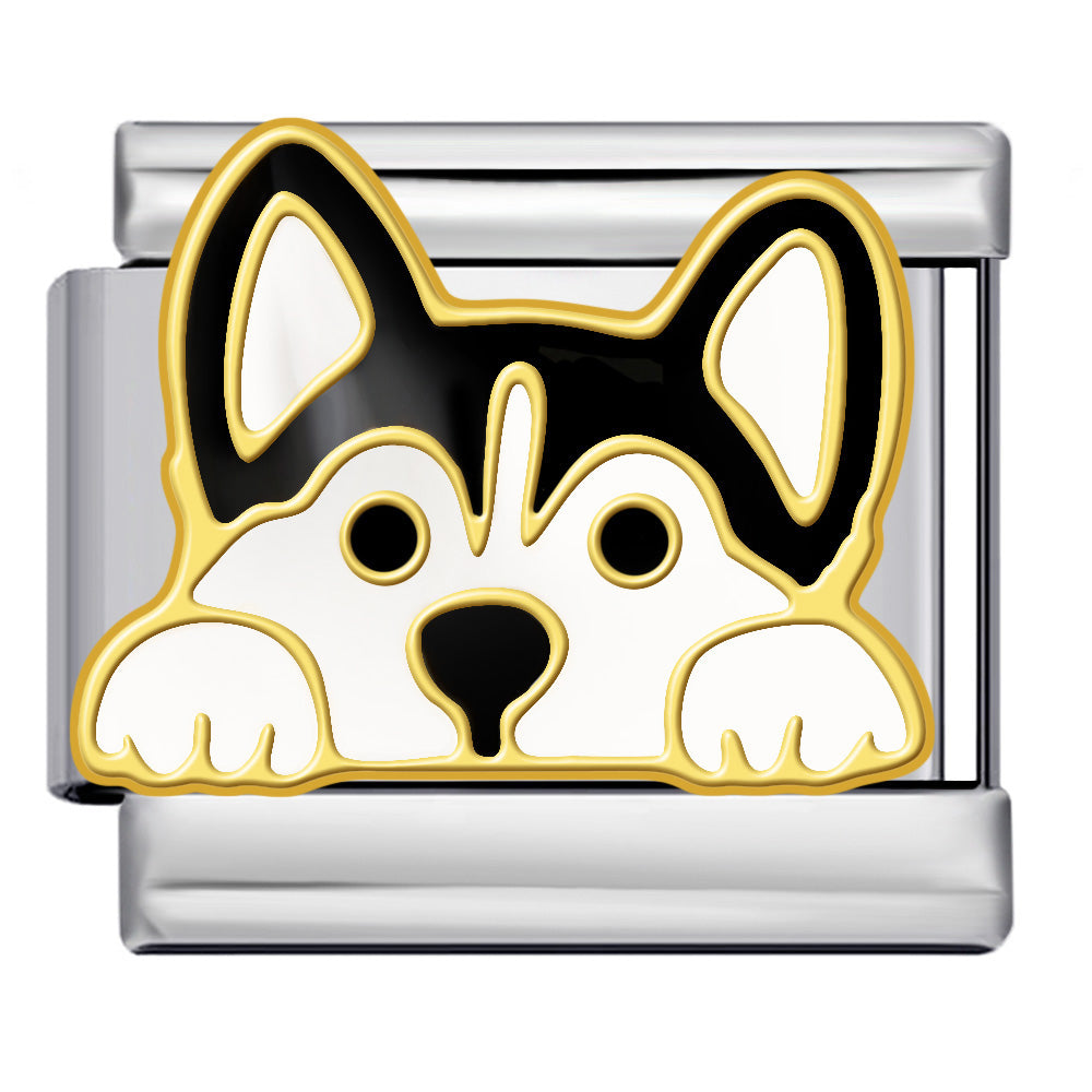 Dogs Italian Charm Links