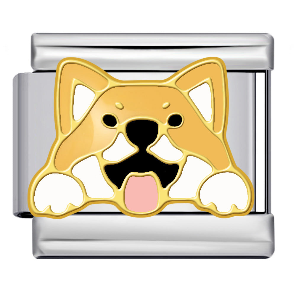 Dogs Italian Charm Links