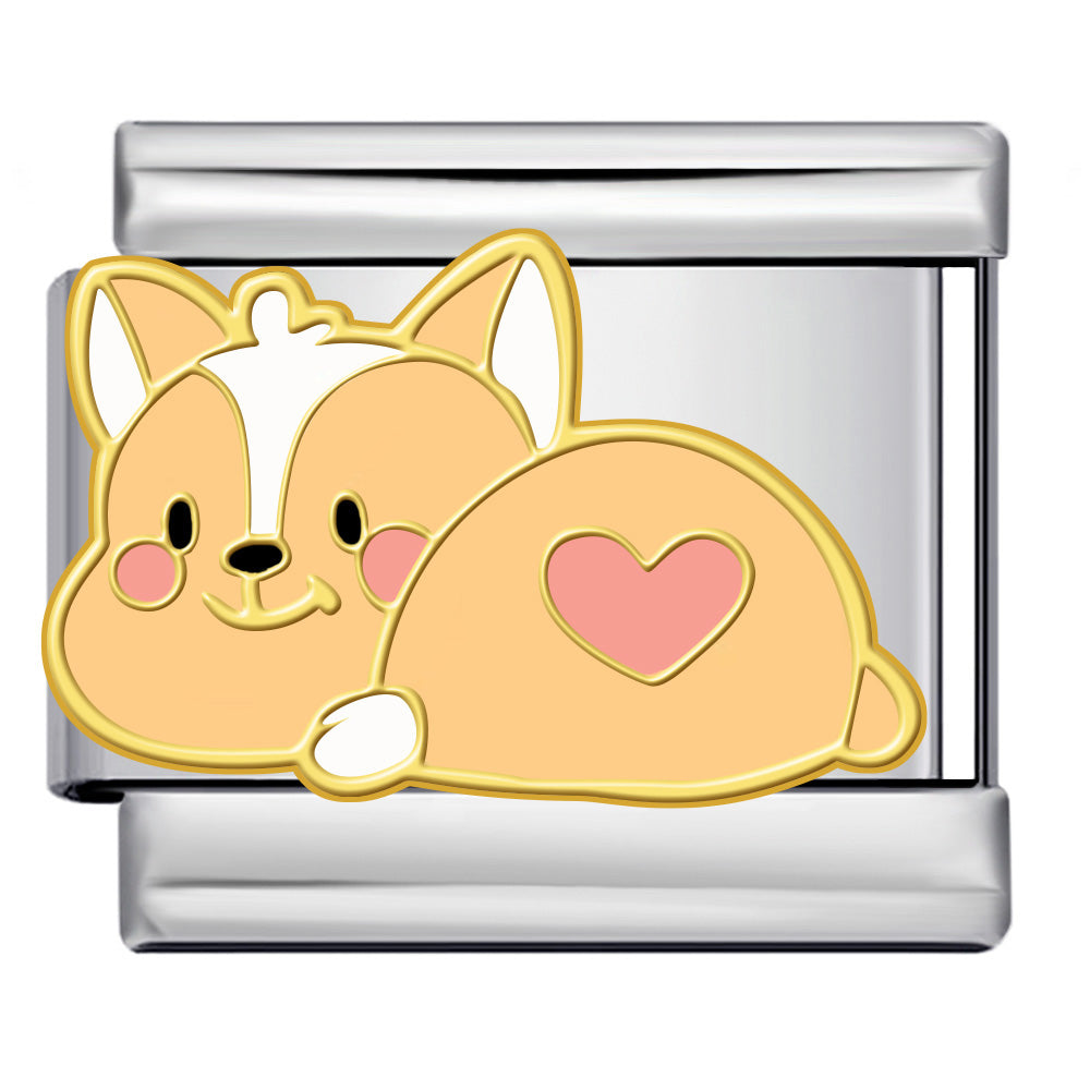 Dogs Italian Charm Links