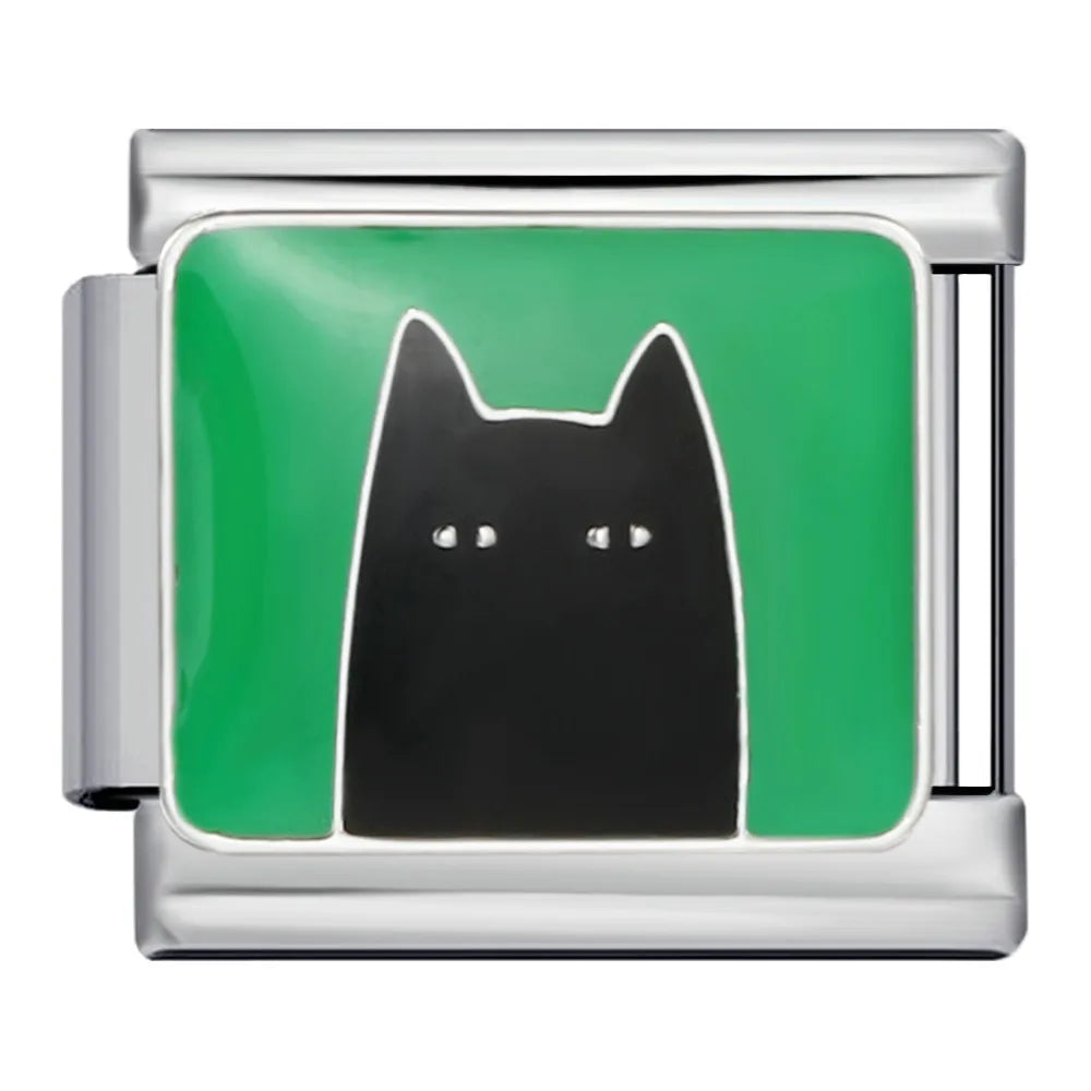 Cats Italian Charm Link 193