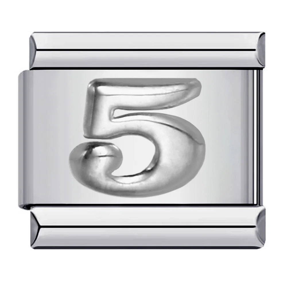 0-9 Number Italian Charm 253