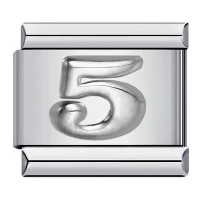 0-9 Number Italian Charm 253