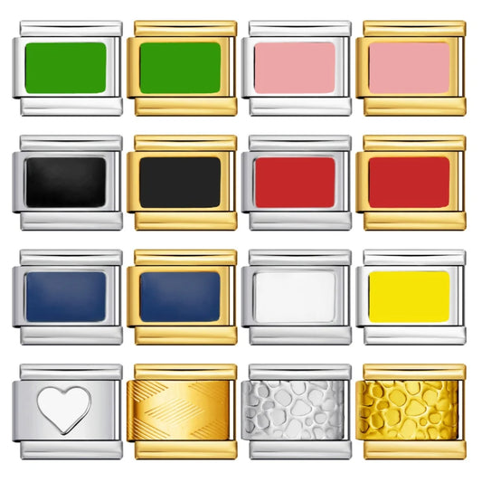 Square Italian Charm Link 448