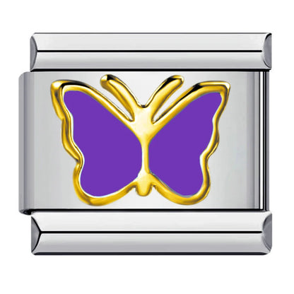 Butterfly Italian Charm Link 479