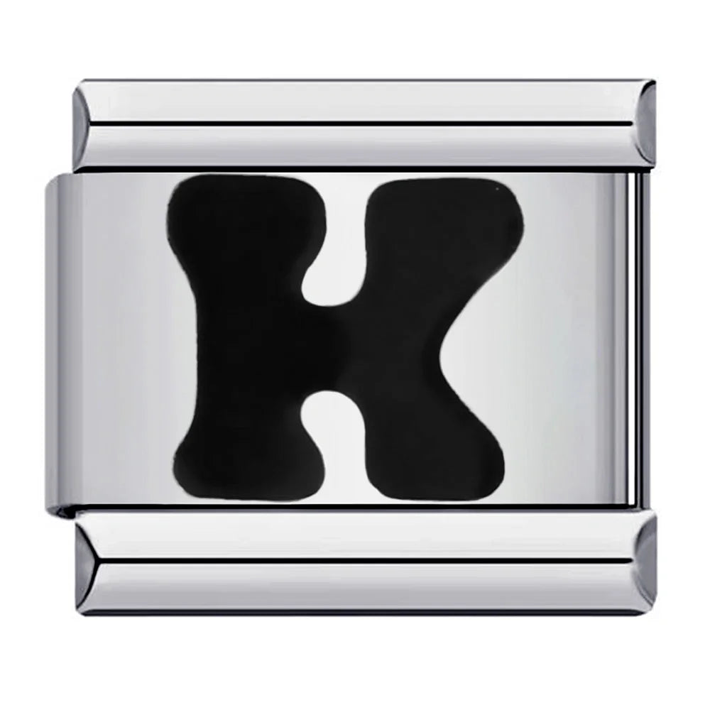 Black Color 26 English Letter 001