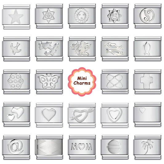 Simple Italian Charm Links 132