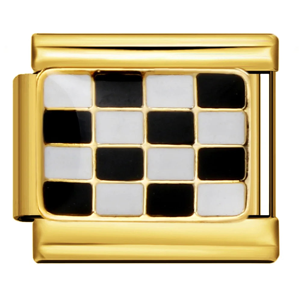 Gold Color Italian Charm Link 176
