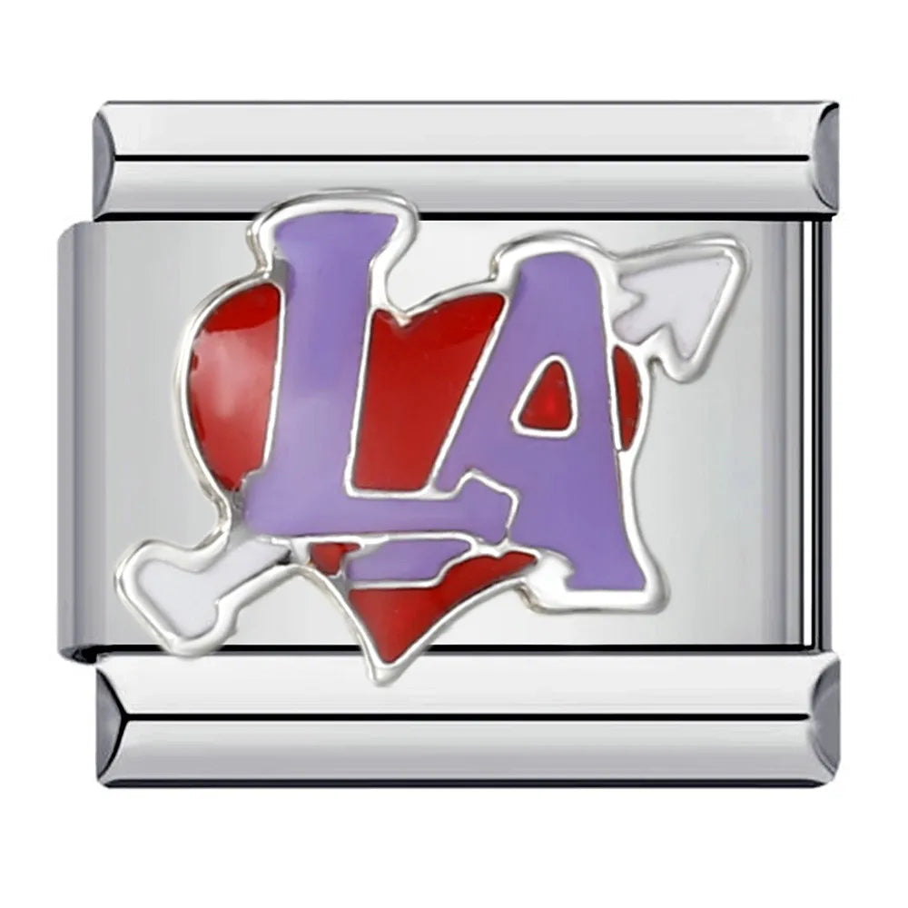 USA Italian Charm Links 136